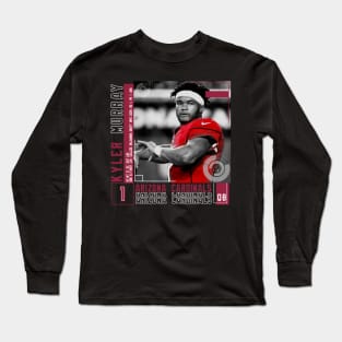 Kyler Murray Paper Poster Long Sleeve T-Shirt